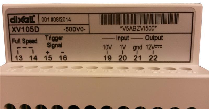 Drehzahlregler für Lüfter, DIXELL - XV 105D-50DV0, 230V 50 Hz, +